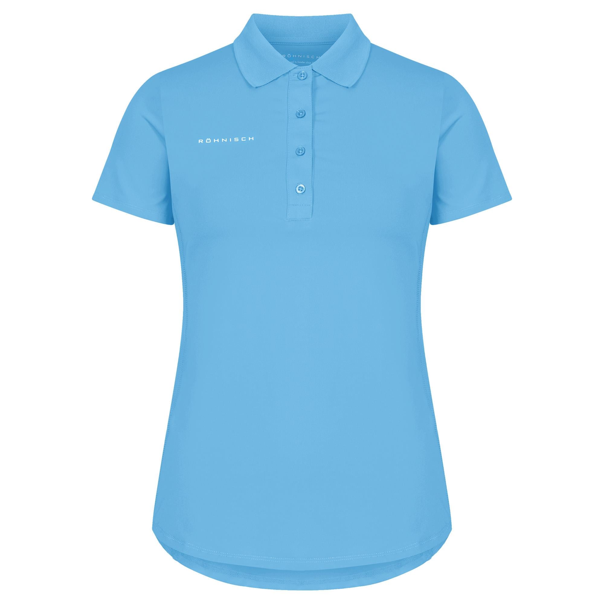 Rohnisch Nicky Ladies Golf Polo Shirt Pacific Blue